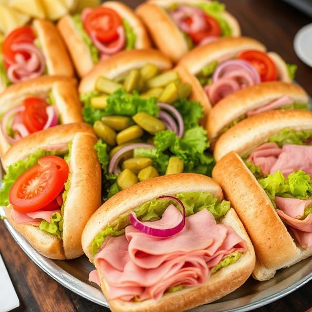 Ham Sandwich Party Tray