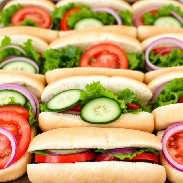 Veggie Sandwich Party Tray