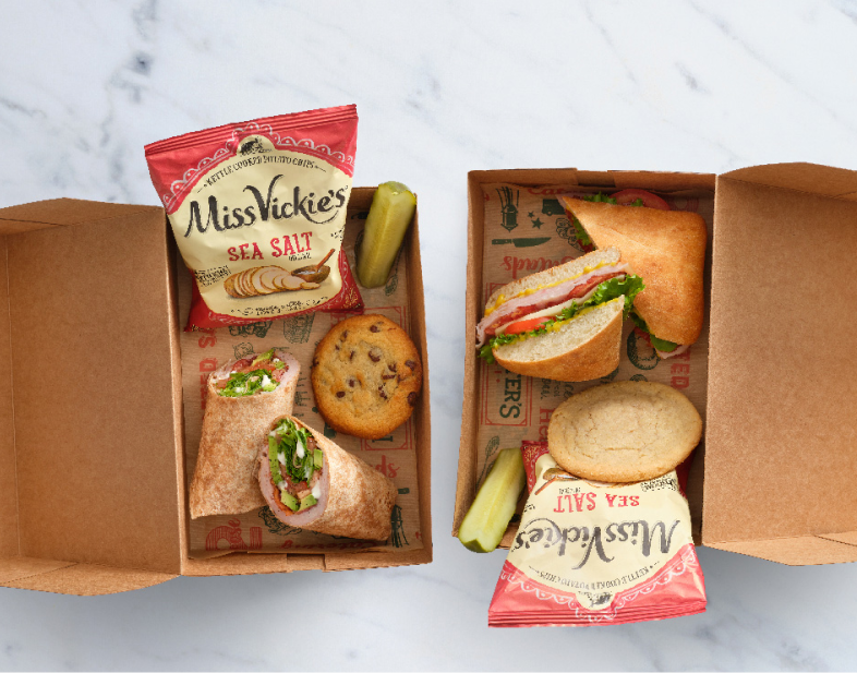 Stock image of a solo lunch box